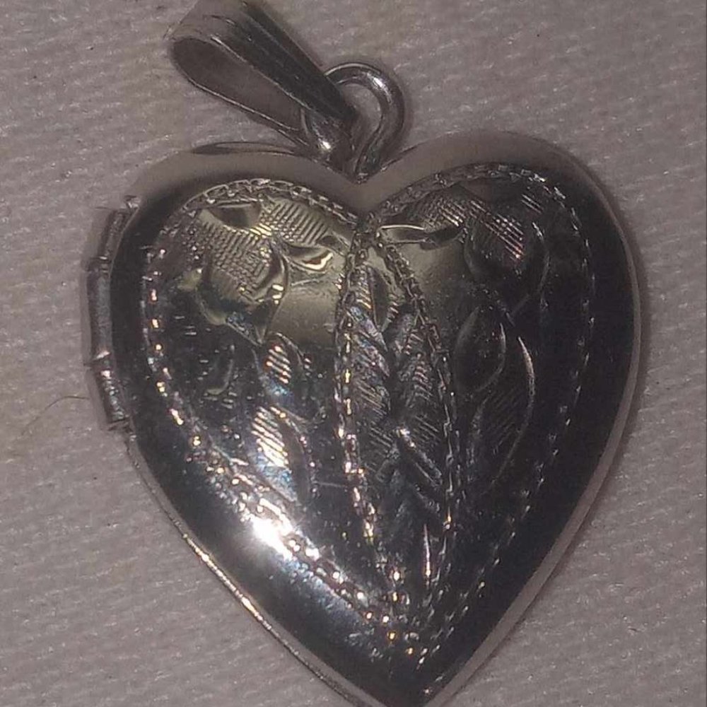 EnGraved Sterling Silver locket